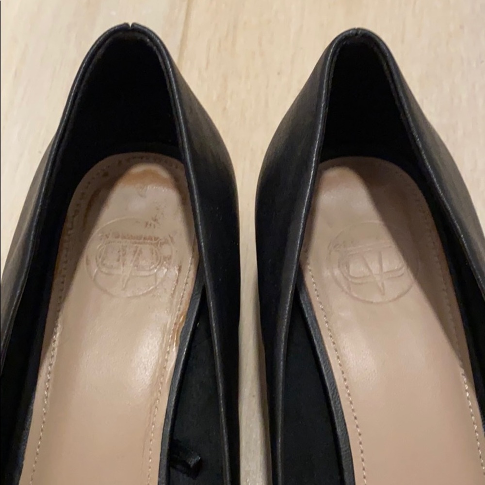 Massimo Dutti black court ballet flats sz 39 - Picture 8 of 14